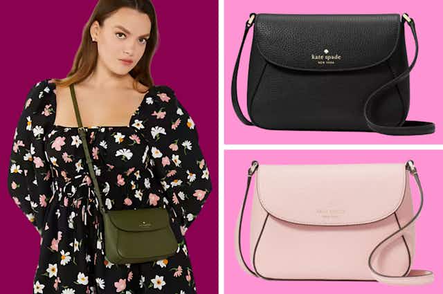 This Pebbled Leather Mini Crossbody Is $71 Shipped at Kate Spade (Reg. $259) card image