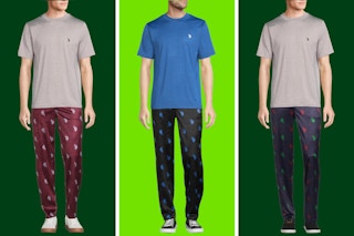 walmart us polo pajama pants collage