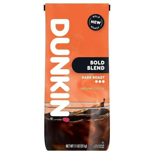 2 Dunkin' Ground Coffee Bags