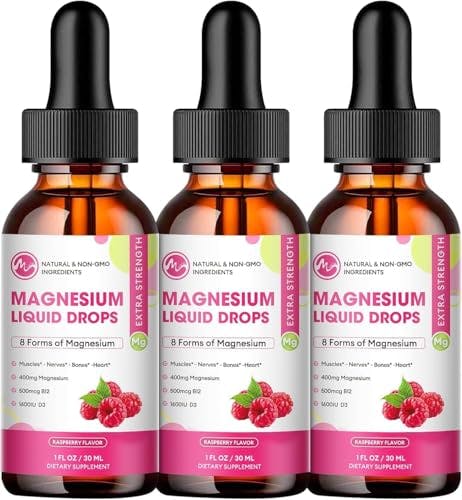 Magnesium Liquid Drops 3-Pack