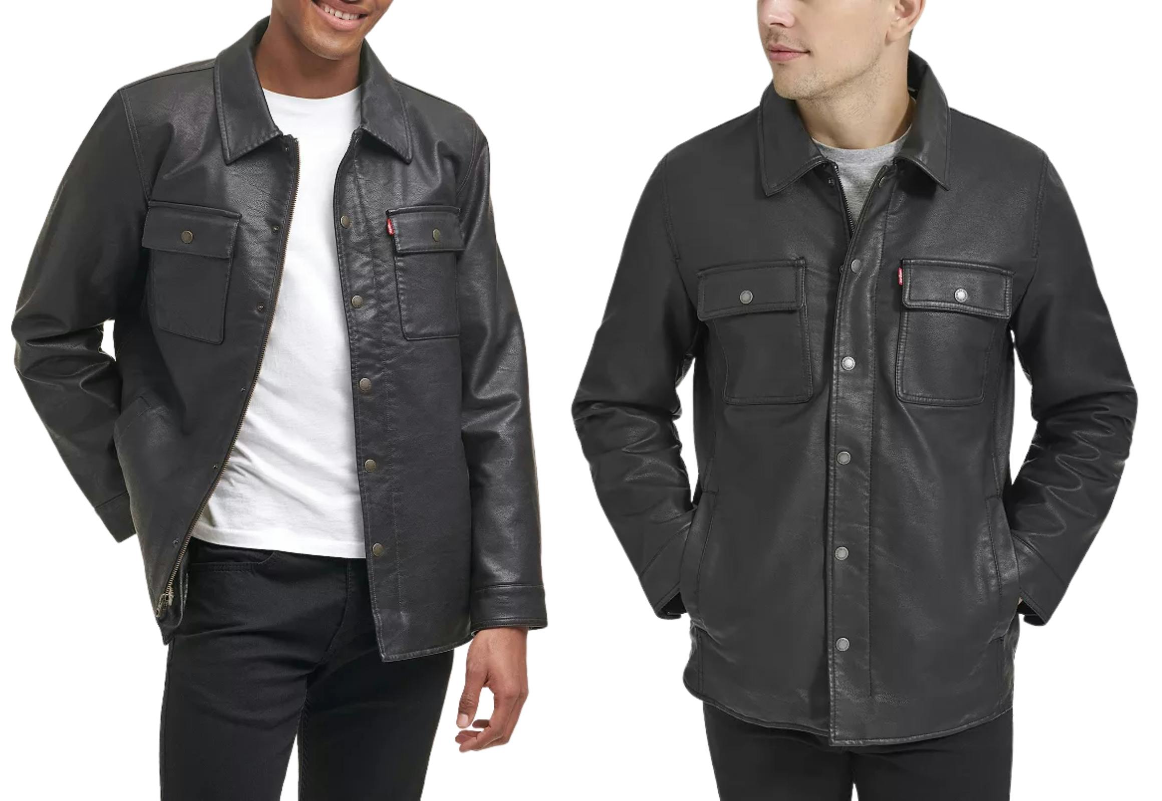 Levi's Men's Faux Leather Jacket
