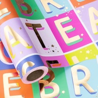 Birthday Wrapping Paper Roll