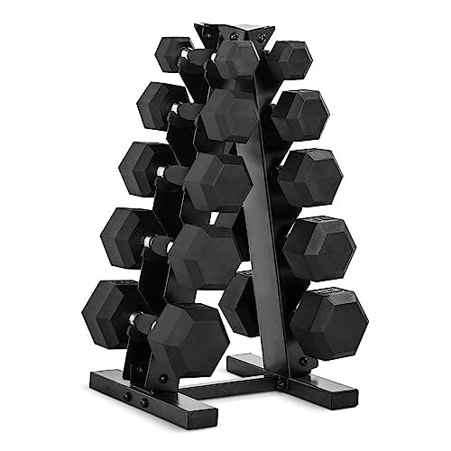 Dumbbell Set with Rack