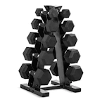 Dumbbell Set with Rack