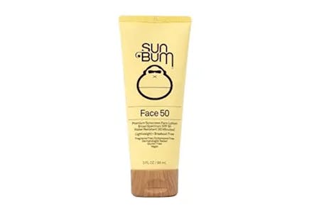 Sun Bum Sunscreen Face Lotion