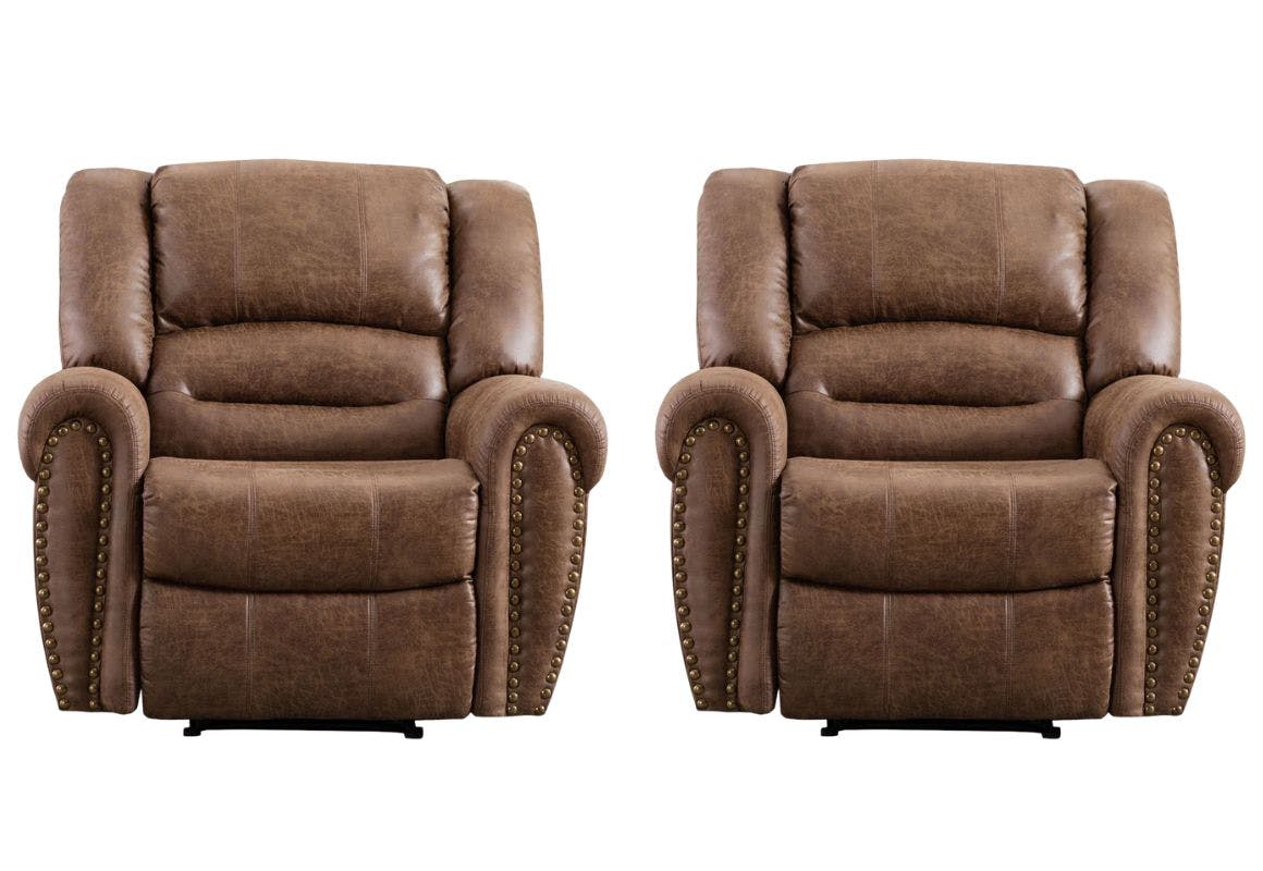 Oversized Recliner Set