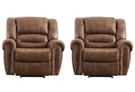 Oversized Recliner Set
