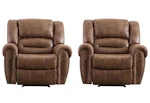 Oversized Recliner Set