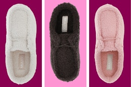 Mia Too Women's Moccasin Slippers — Three Colors