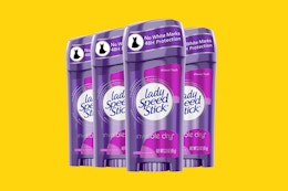 a 4-pack of lady speed sticks