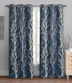Room Darkening Grommet Curtain Panel