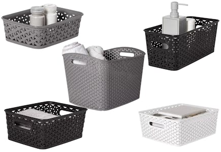Brightroom Y-Weave Storage Basket