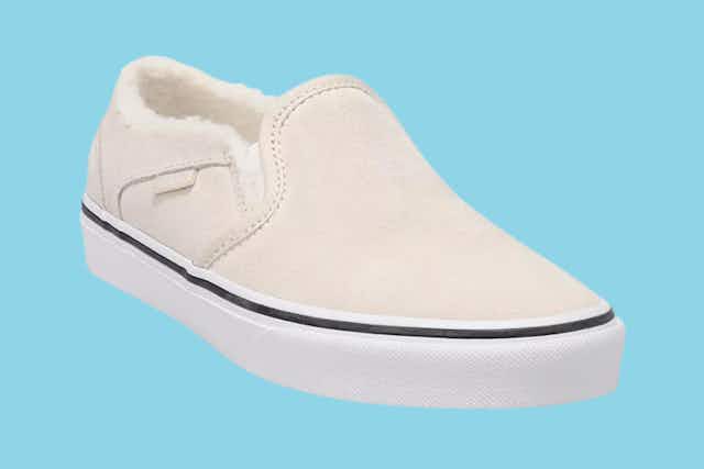 Vans Women's Slip-On Shoes, Only $24 at Kohl's (Reg. $75) card image