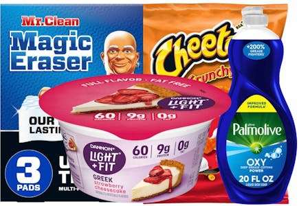 8 Food and Cleaning Items