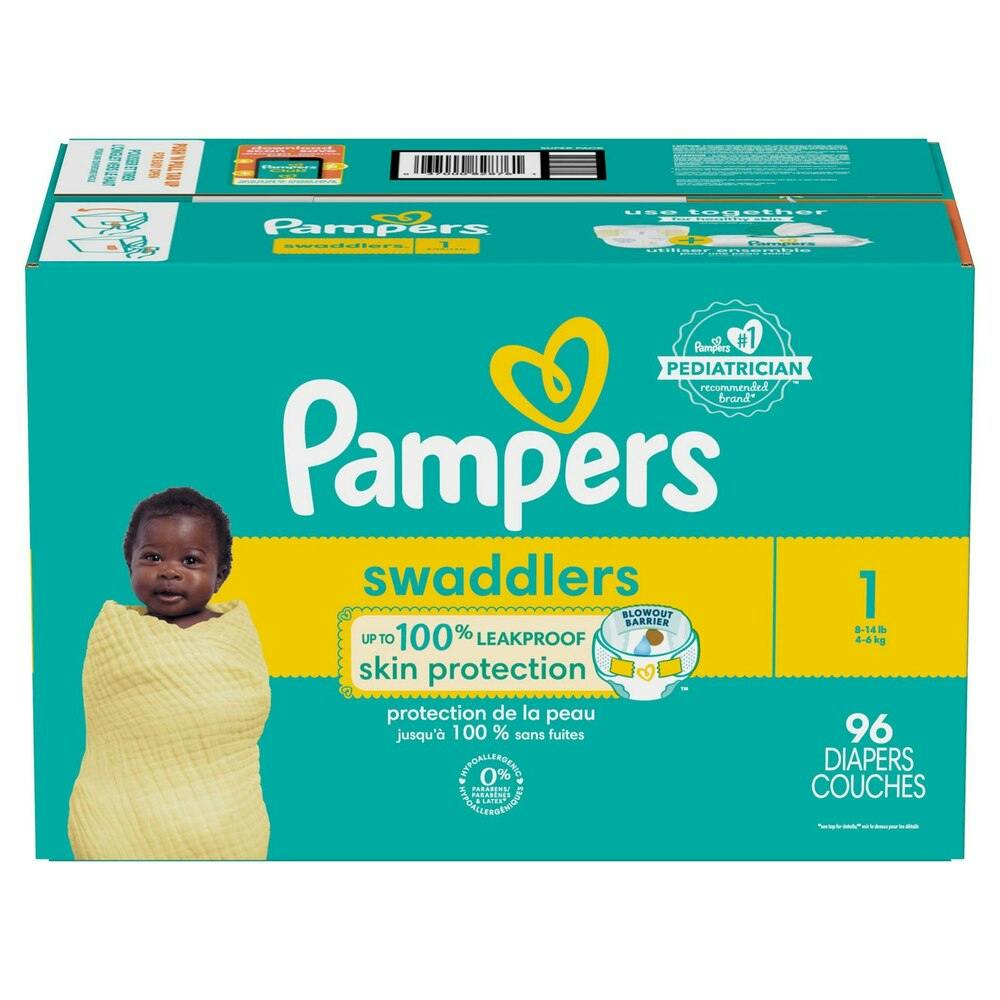 2 Pampers Diaper Boxes