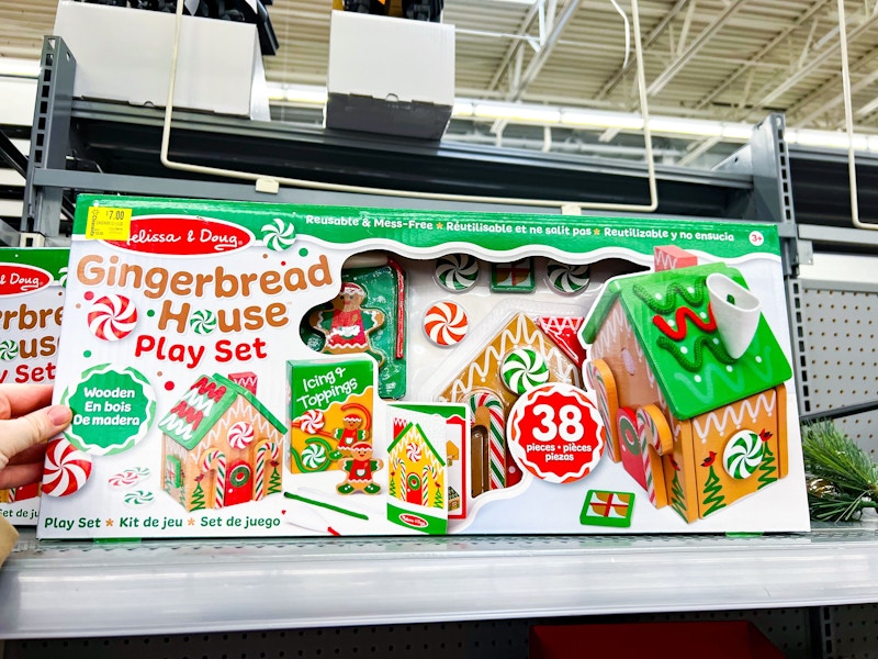 walmart christmas clearance gingerbread house