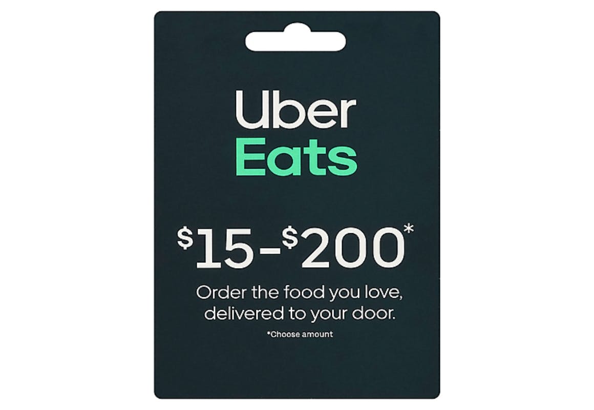 $15 Uber Eats Gift Card