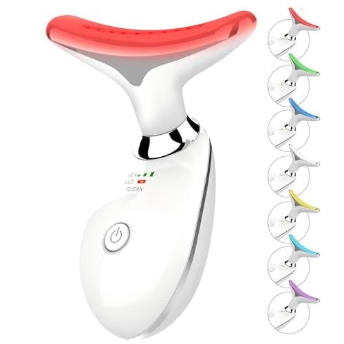 Face and Neck Massager Light Therapy