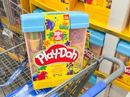 playdoh storage set in walmart cart