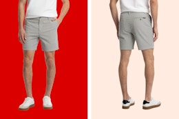 Men’s 100% Cotton Seersucker Shorts, on Clearance for Just $10 at Walmart card image