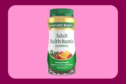 Bottle of vitamins on KCL template