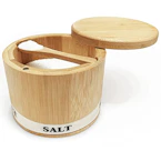 Bamboo Salt Container