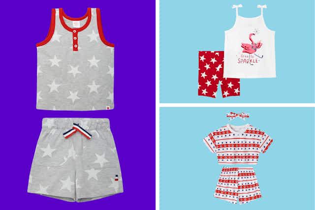 Fourth of July Toddler Outfits, Starting at Just $6 at Walmart card image