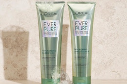 L'oreal paris shampoo and conditioner bottle