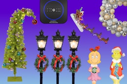 Lowe's Christmas Clearance: Girnch, Outdoor Decor, Christmas Wreath & more