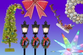 Lowe's Christmas Clearance: Girnch, Outdoor Decor, Christmas Wreath & more