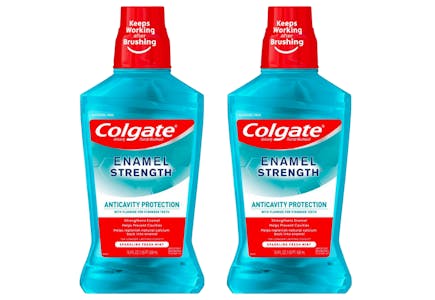 2 Colgate Mouthwashes