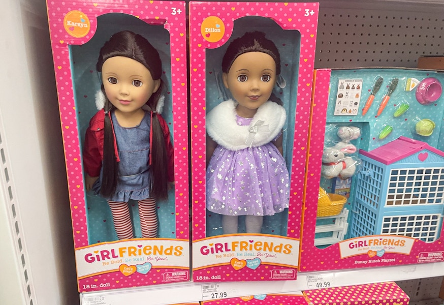 meijer girlfriends doll in store image