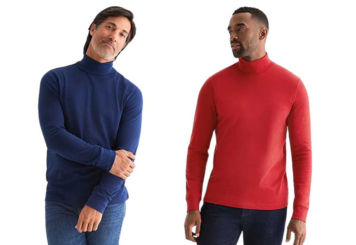 St. John's Bay Men's Turtleneck