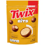 2 Twix Bits Crunchy Cookie Candy Bags