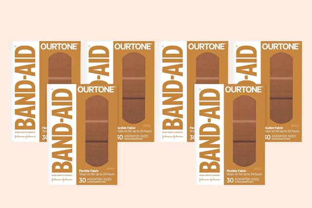 Band-Aid Ourtone Adhesive Bandages, as Low as $2.54 Each on Amazon card image