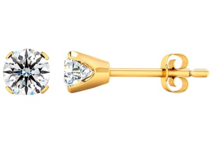 Diamond Stud Earrings