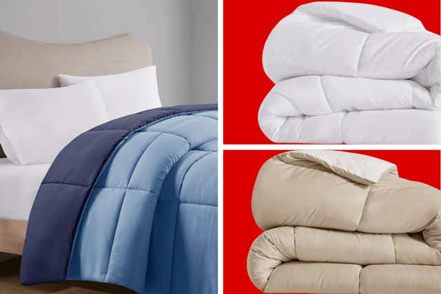 Get a Down-Alternative Comforter in Any Size for $18 at Macy's card image