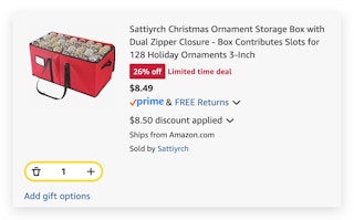 Christmas Ornament Storage Box