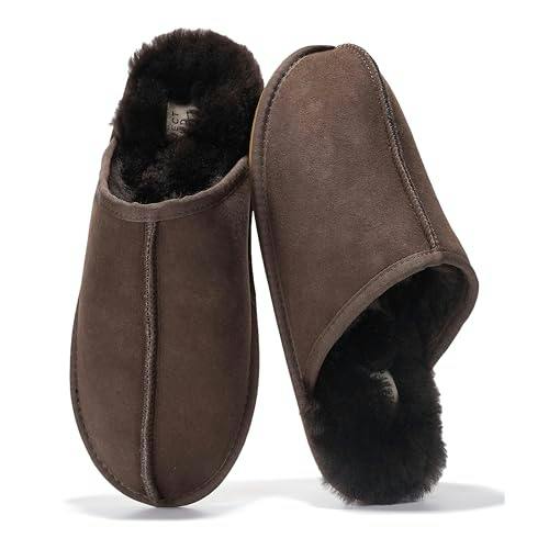 Men's Leather Slippers