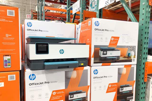 HP Officejet Pro All-in-One Printer, Only $135 at Costco (Reg. $190) card image