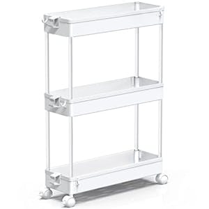 Slim Rolling Storage Cart