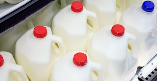 gallons of milk in cooler