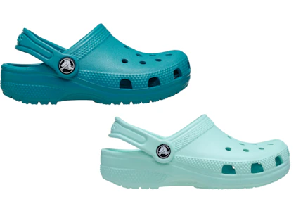 2 Crocs Toddler Clogs