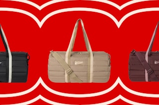 target champion duffel bags collage