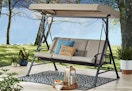 walmart mainstays daybed porch swing