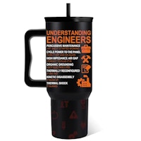 Engineering Tumbler with Handle