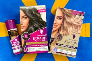 schwarzkopf keratin permanent hair color hair dye and roots spray