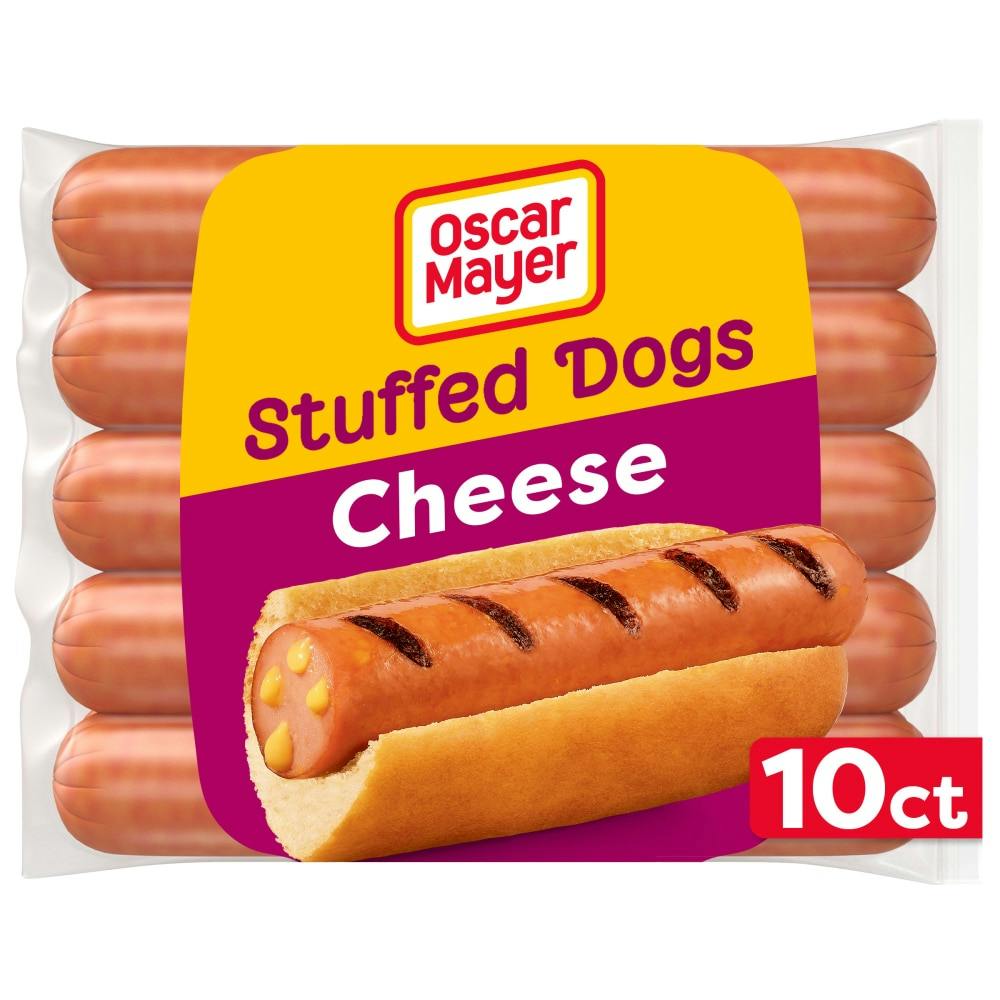 2 Oscar Mayer Stuffed Cheese Hot Dogs Pack