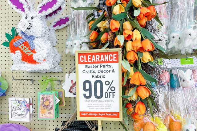 Hobby Lobby Easter Clearance: When to Shop for 90% Off — Right Now! card image