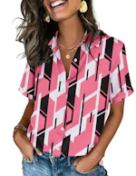 Women's Short Sleeve Blouse